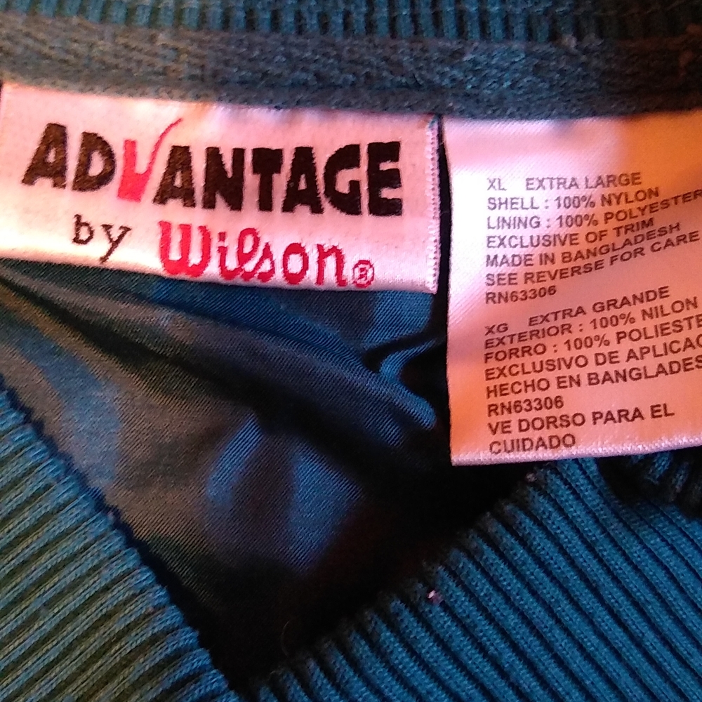 Wilson pullover nylon wind breaker jacket